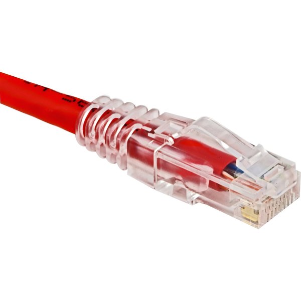 Weltron 2Ft Cat 5E Red Rj45 Snagless Network Patch Cable - 2 Ft Rj45 M/M 90-C5ECB-RD-002